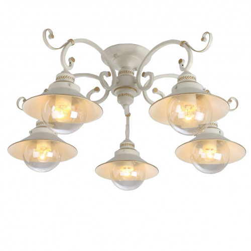 потолочная люстра arte lamp 7 a4577pl-5wg в Сочи