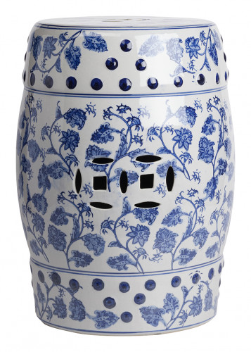 керамический столик-табурет garden stool fleur в Сочи