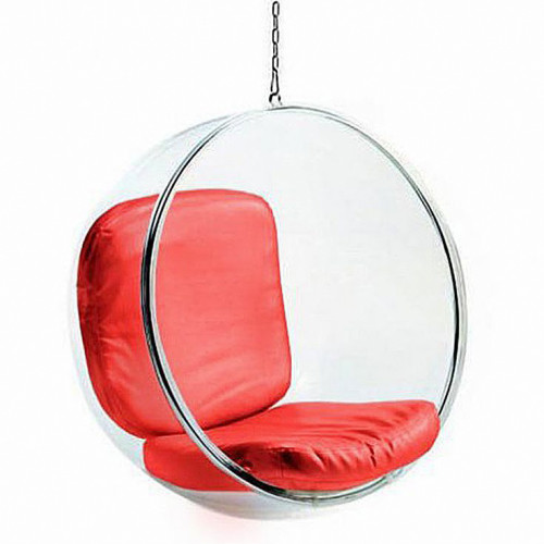 кресло bubble chair красное в Сочи