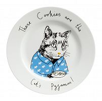 тарелка these cookies are the cat's pyjamas в Сочи