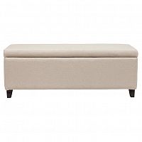оттоманка dean upholstered storag бежевая в Сочи