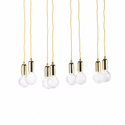 подвесной светильник crystal bulb прямоугольный в Сочи