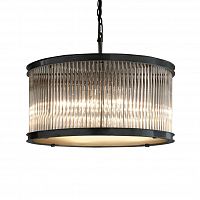 люстра essex crystal 65 черное основание, прозрачное стекло в Сочи