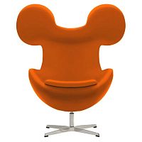 кресло egg mickey оранжевое в Сочи