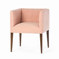 кресло penelope dining chair розовое в Сочи