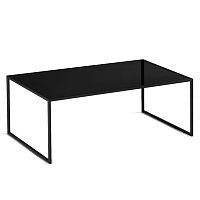 стол журнальный london lite black черное стекло в Сочи