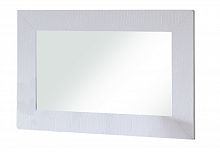 зеркало прямоугольное настенное белое quadro в Сочи