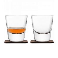 набор из 2 стаканов arran whisky с деревянными подставками 250 мл в Сочи