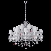 подвесная люстра crystal lux princess sp30 белая в Сочи