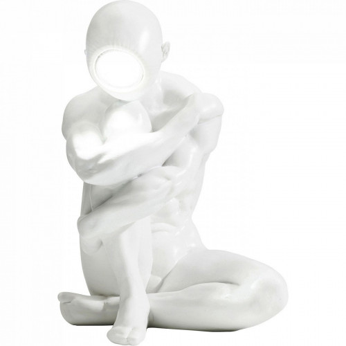 лампа настольная thinking man белая в Сочи