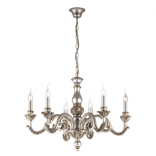 подвесная люстра ideal lux giglio sp6 argento в Сочи