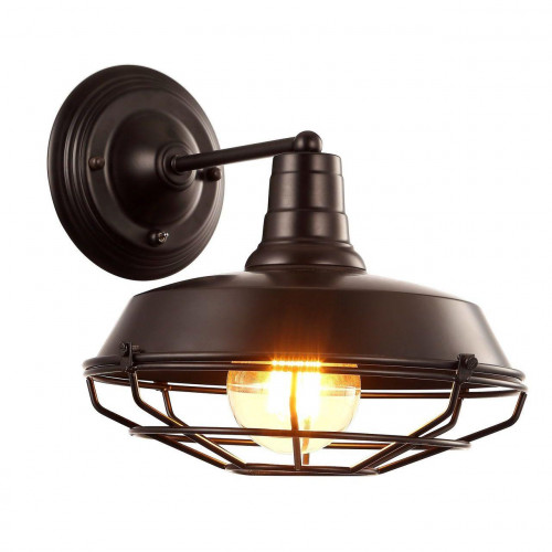 бра arte lamp ferrico a9183ap-1bk в Сочи