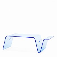 стол кофейный modern acrylic голубой в Сочи