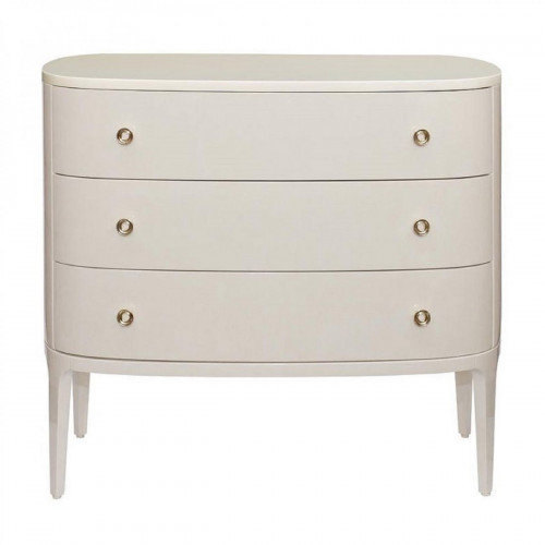 комод белый oval белый, золото в Сочи