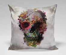подушка flower skull by ali gulec в Сочи