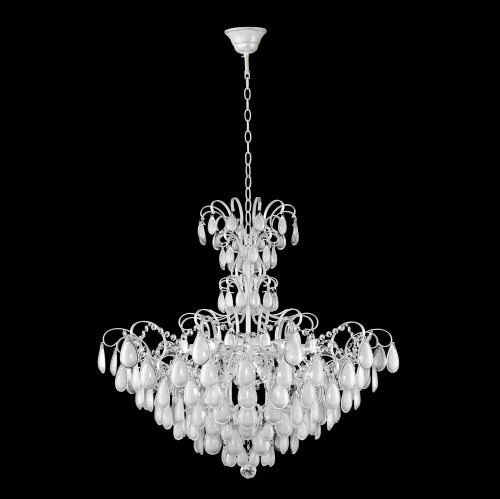 подвесная люстра crystal lux sevilia sp9 silver в Сочи