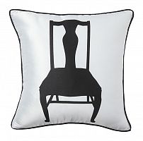 подушка с изображением стула chair white в Сочи