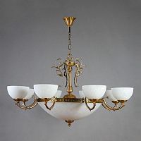 подвесная люстра ambiente seville 02140/8 ab белая в Сочи