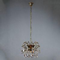 подвесная люстра ambiente alicante 8888/3 cl pb tear drop в Сочи