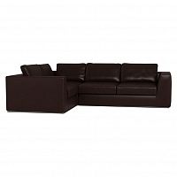 диван igarka угловой с левым модулем коричневый в Сочи