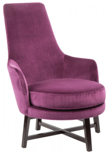 кресло home space violet фиолетовое в Сочи