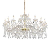 подвесная люстра omnilux ladispoli oml-89003-20 прозрачная в Сочи