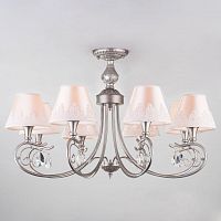 потолочная люстра eurosvet incanto 60069/8 серебро в Сочи