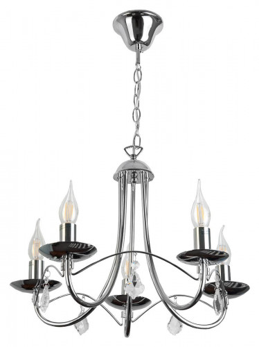 подвесная люстра toplight lily tl6020d-05ch в Сочи