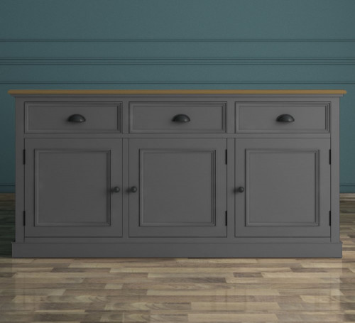 комод palermo с тремя дверками серый в Сочи