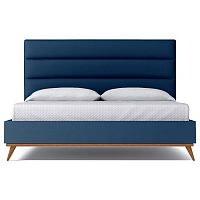 кровать двуспальная 160х200 синяя cooper blueberry в Сочи