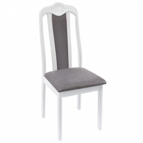 стул деревянный aron soft white / light grey в Сочи