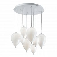подвесная люстра ideal lux clown sp8 bianco в Сочи