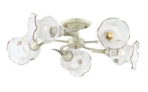 потолочная люстра lumion rozetta 3108/5c белая в Сочи