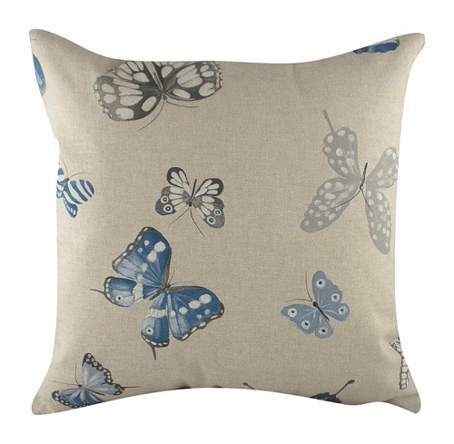 подушка с бабочками blue butterflies в Сочи