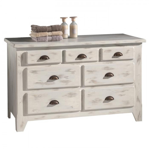 комод 43 solea белый с эффектом искусственного старения в Сочи