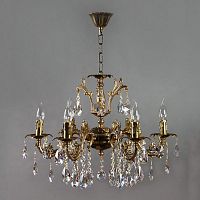 подвесная люстра ambiente granada 2118/6 pb tear drop в Сочи