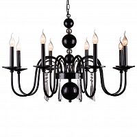 подвесная люстра newport 32208/c black в Сочи