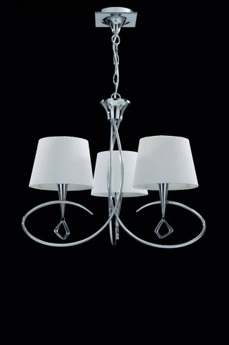 подвесная люстра mantra mara chrome - white 1640 в Сочи