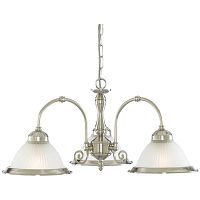 подвесная люстра arte lamp american diner a9366lm-3ss белая в Сочи