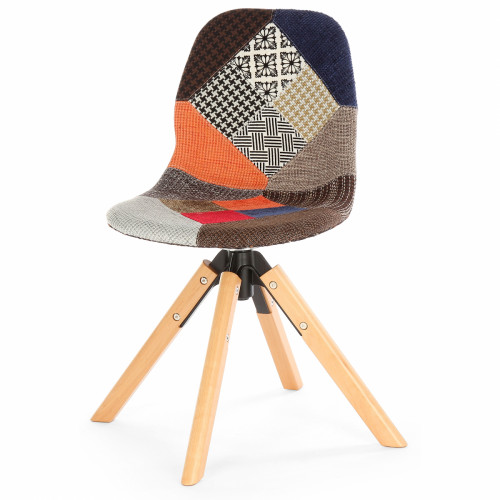 стул tapizado patchwork (eames style) разноцветный в Сочи