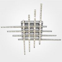 потолочный светодиодный светильник eurosvet soprano 90041/8 хром в Сочи