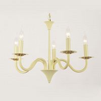 подвесная люстра lucia tucci messina 1890.5 cream white в Сочи