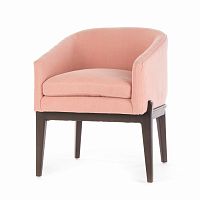 кресло copeland dining chair розовое в Сочи