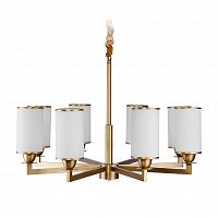 люстра brch9040-8 от delight collection белая/золото в Сочи