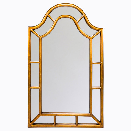 зеркало-окно настенное в золотой раме пале-рояль в Сочи