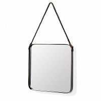 зеркало на ремне квадратное черное со скругленными углами step от la forma (ex julia grup) в Сочи