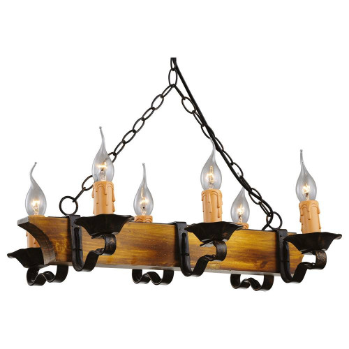 подвесная люстра arte lamp taverna a9525lm-6br в Сочи