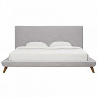 кровать двуспальная 160х200 серая chameleo bare в Сочи