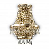 настенный светильник ideal lux caesar ap3 oro в Сочи