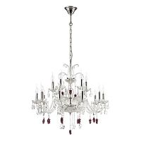 подвесная люстра odeon light bocciolo 3946/15 хром в Сочи